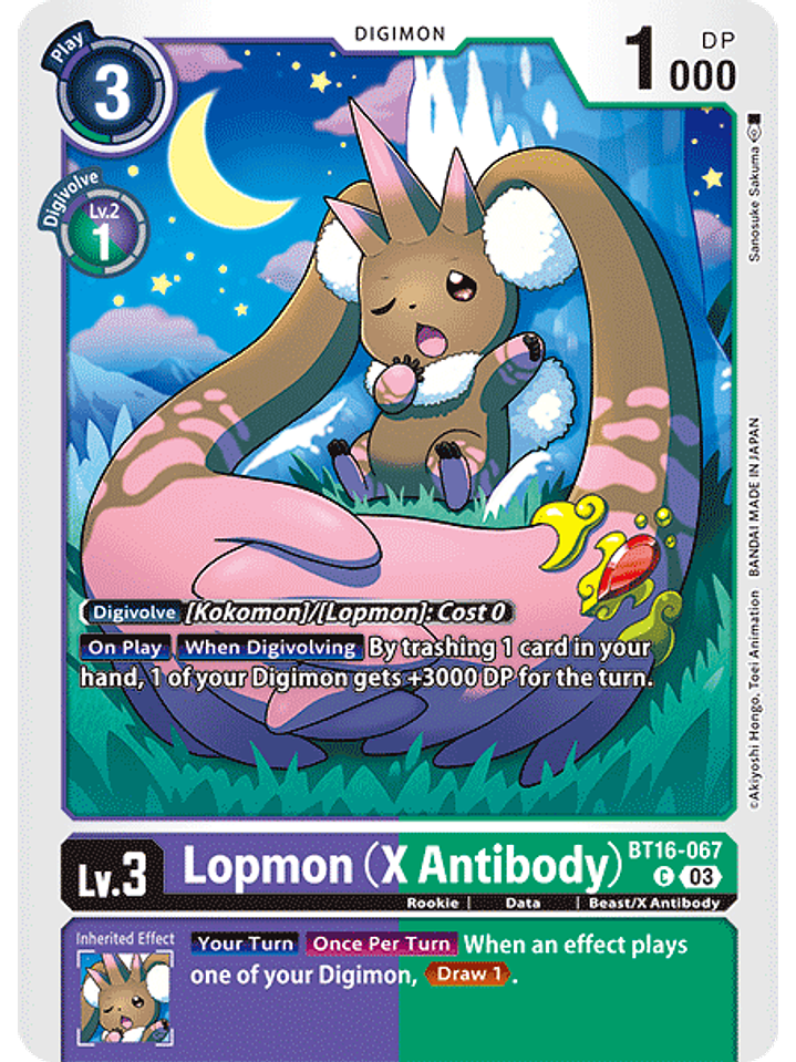 BT16-067 C Lopmon (X Antibody) 1