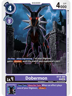 BT16-068 C Dobermon