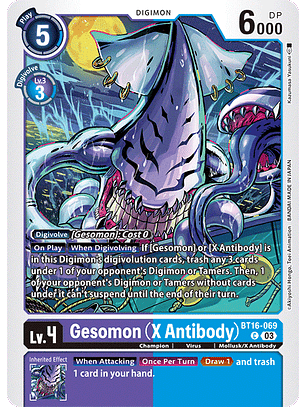 BT16-069 C Gesomon (X Antibody)