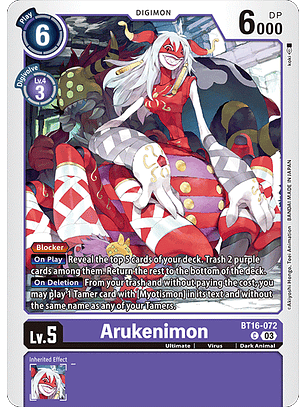BT16-072 C Arukenimon
