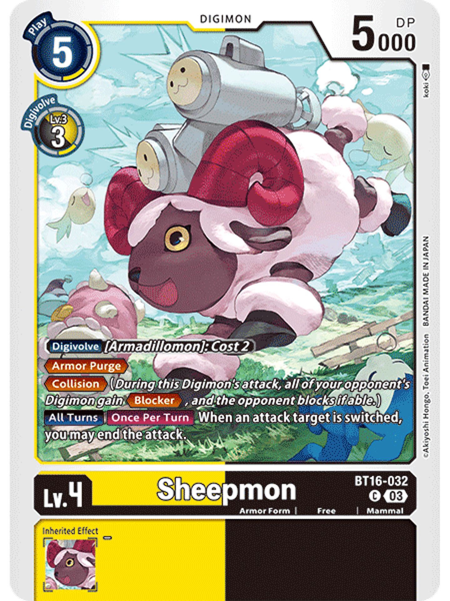 BT16-032 C Sheepmon 1