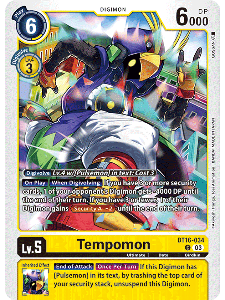 BT16-034 C Tempomon 1