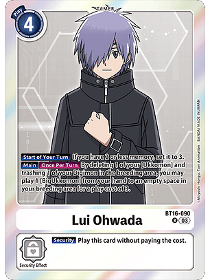 BT16-090 R Lui Ohwada