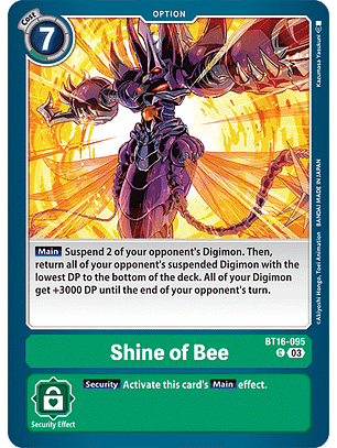 BT16-095 C Shine of Bee