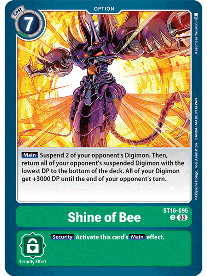 BT16-095 C Shine of Bee 1