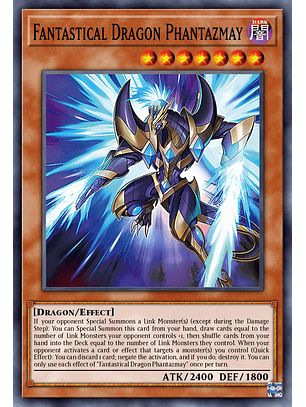 Fantastical Dragon Phantazmay (alternate art)  - RA02-EN013 - Super Rare 1st Edition