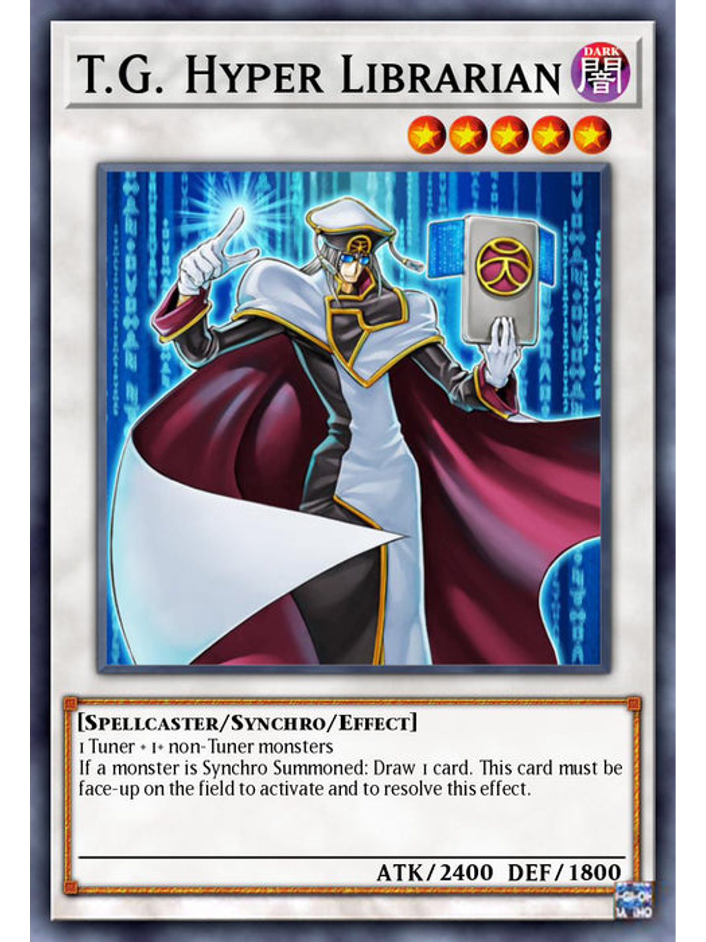 T.G. Hyper Librarian  - RA02-EN027 - Super Rare 1st Edition 1