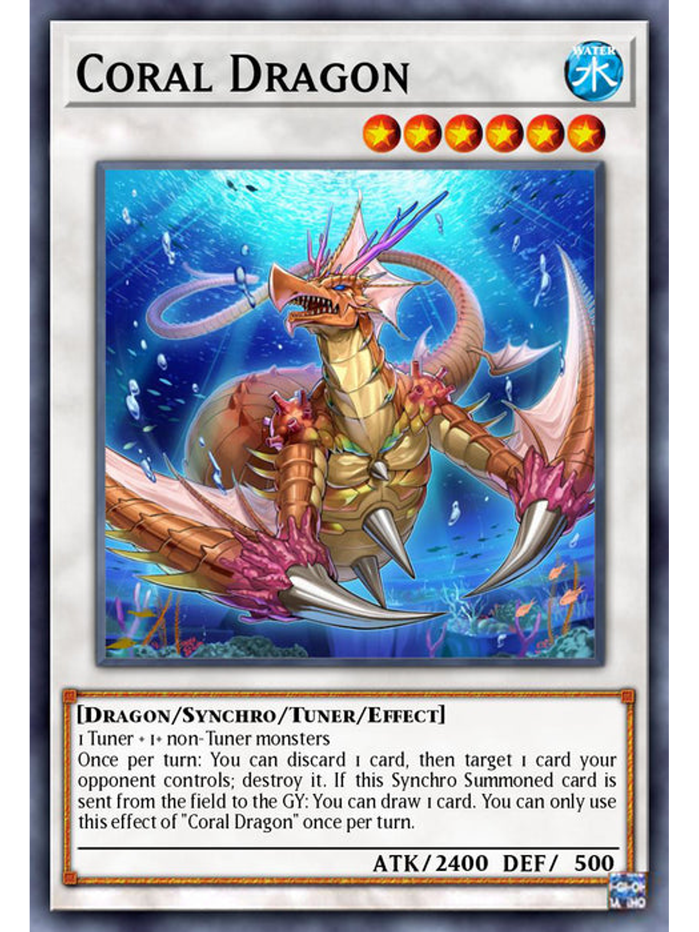 Coral Dragon  - RA02-EN031 - Super Rare 1st Edition 1