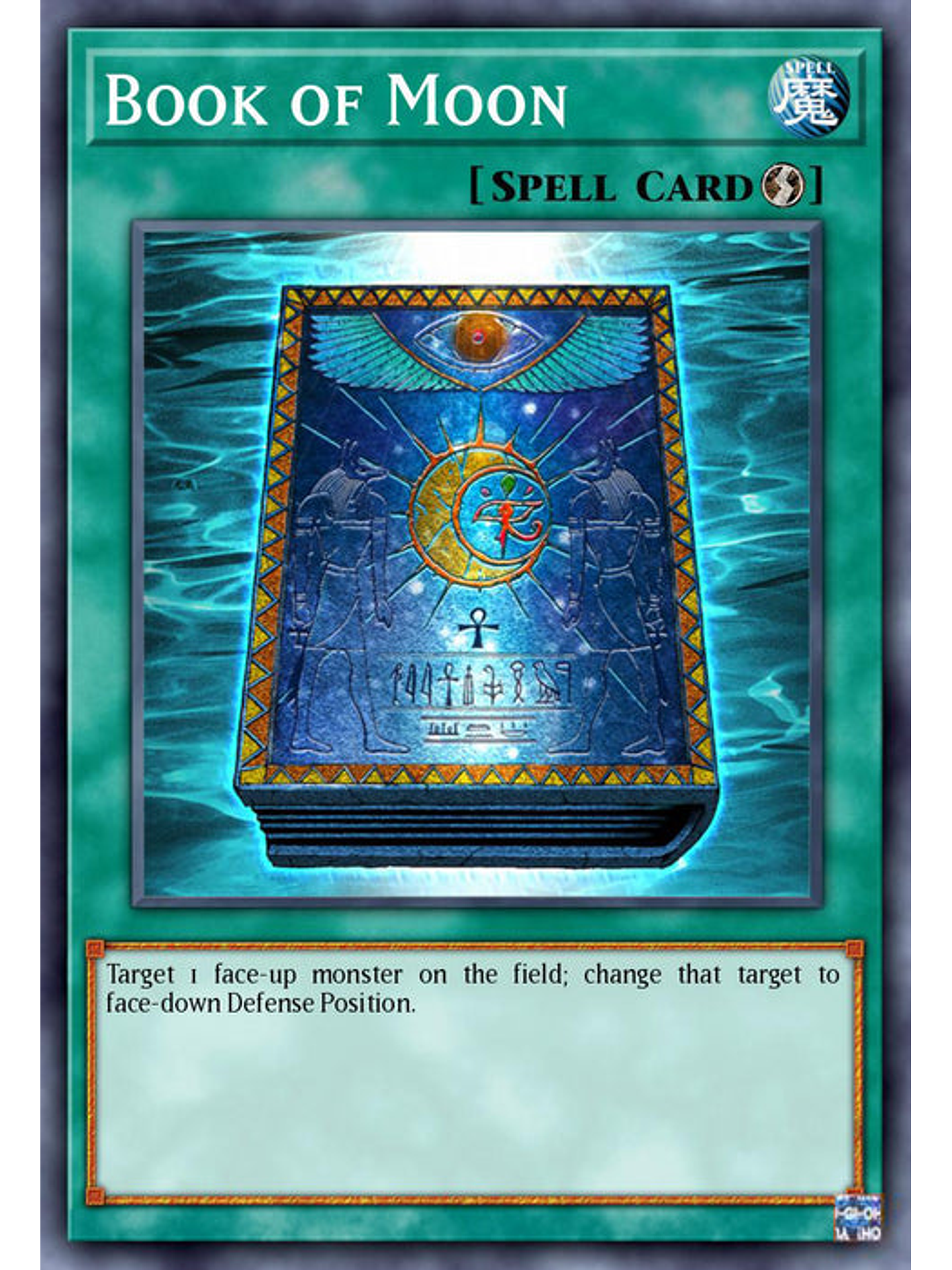 Book of Moon  - RA02-EN050 - Super Rare 1st Edition 1