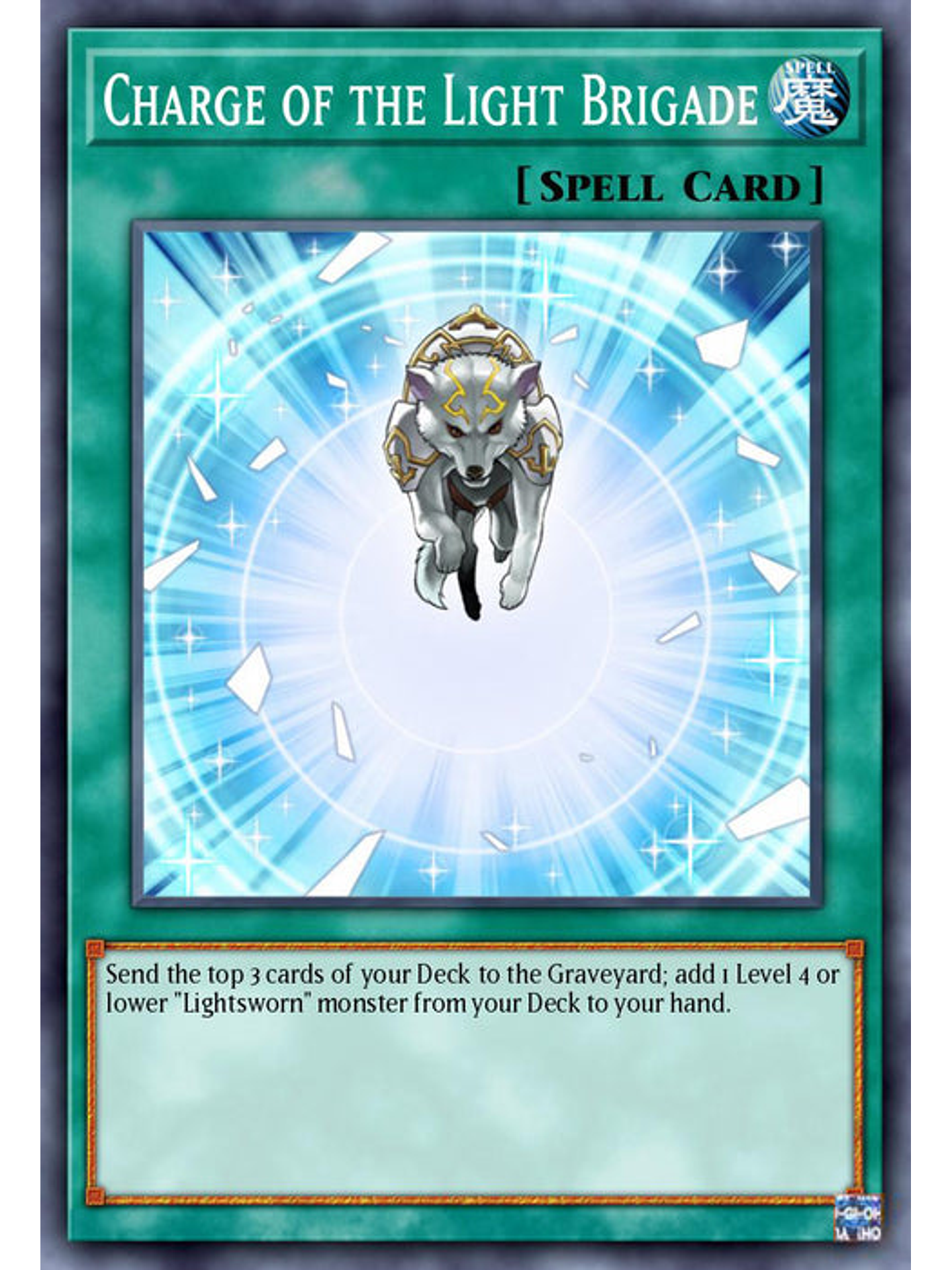 Charge of the Light Brigade  - RA02-EN055 - Super Rare 1st Edition 1