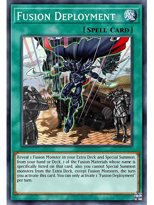 Fusion Deployment  - RA02-EN065 - Super Rare 1st Edition