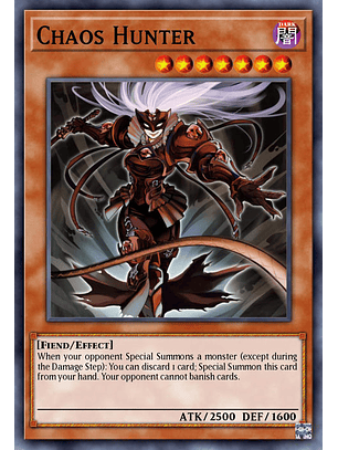 Chaos Hunter  - RA02-EN007 - Ultra Rare 1st Edition