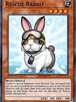 Rescue Rabbit  - RA02-EN008 - Ultra Rare 1st Edition