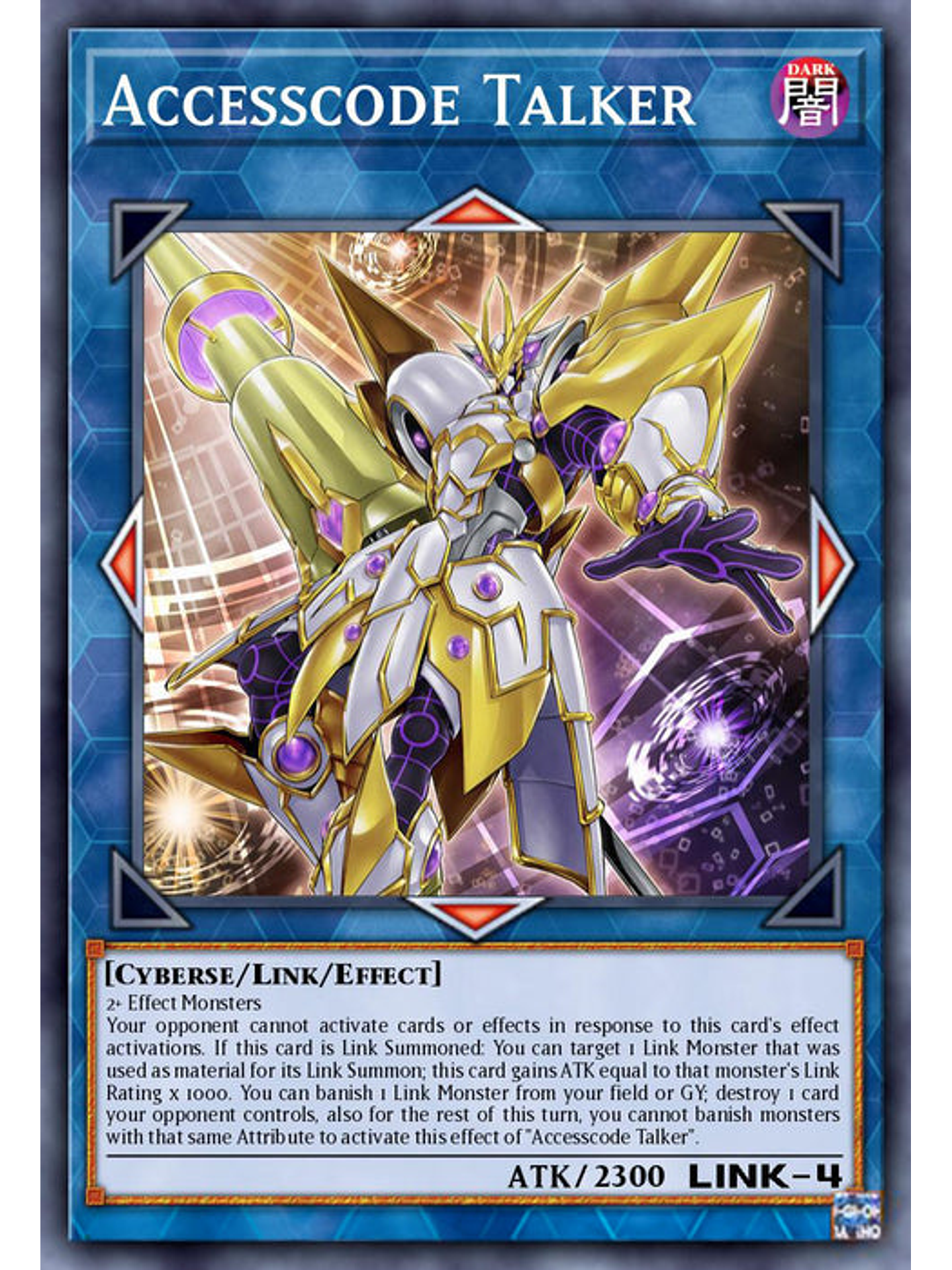 Accesscode Talker  - RA02-EN044 - Ultra Rare 1st Edition 1