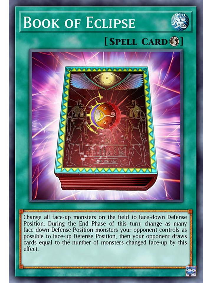 Book of Eclipse  - RA02-EN054 - Ultra Rare 1st Edition 1