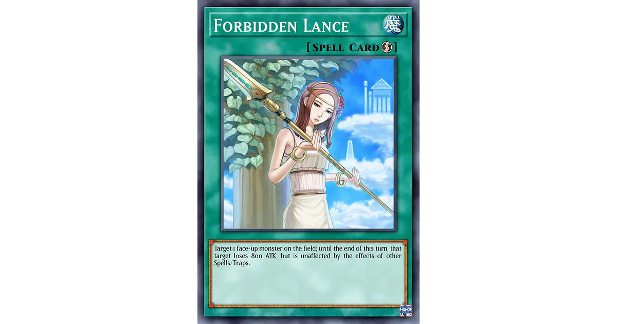 Lanza Prohibida Super Raro Yugioh | Cuotas Sin Interés