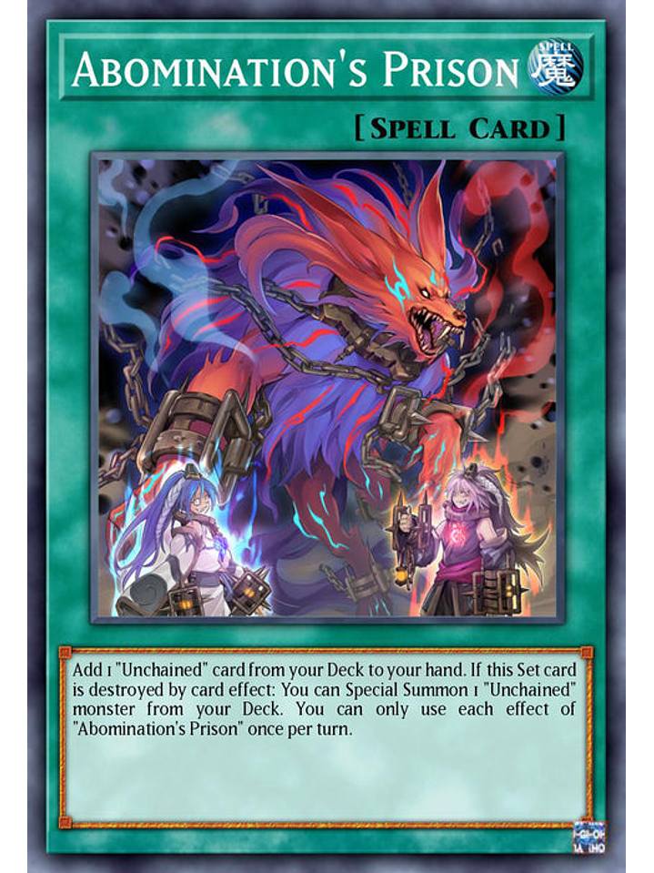 Abomination's Prison  - RA02-EN064 - Ultra Rare 1st Edition 1