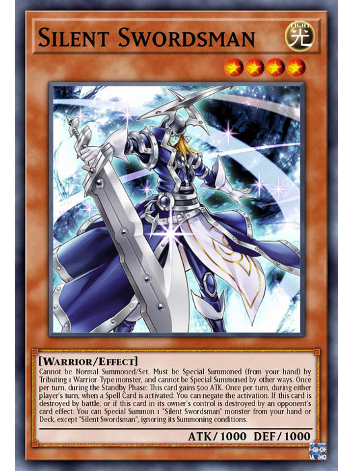 Silent Swordsman  - RA02-EN011 - Secret Rare 1st Edition 1