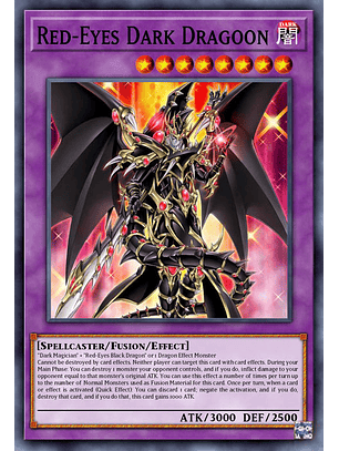 Red-Eyes Dark Dragoon  - RA02-EN021 - Secret Rare 1st Edition