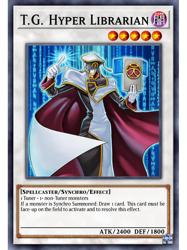 T.G. Hyper Librarian  - RA02-EN027 - Secret Rare 1st Edition 1