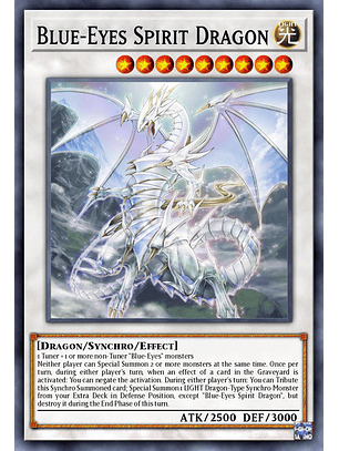 Blue-Eyes Spirit Dragon  - RA02-EN030 - Secret Rare 1st Edition