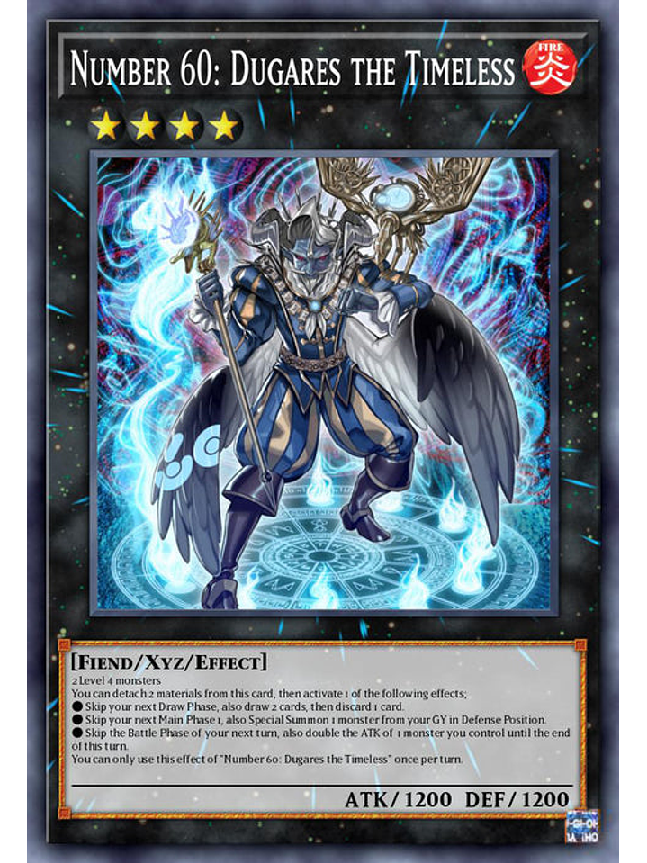 Number 60: Dugares the Timeless  - RA02-EN037 - Secret Rare 1st Edition 1