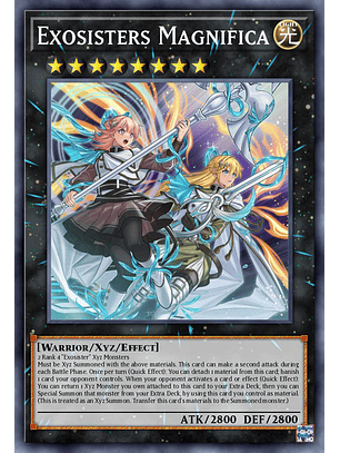 Exosisters Magnifica  - RA02-EN038 - Secret Rare 1st Edition