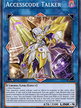 Accesscode Talker  - RA02-EN044 - Secret Rare 1st Edition