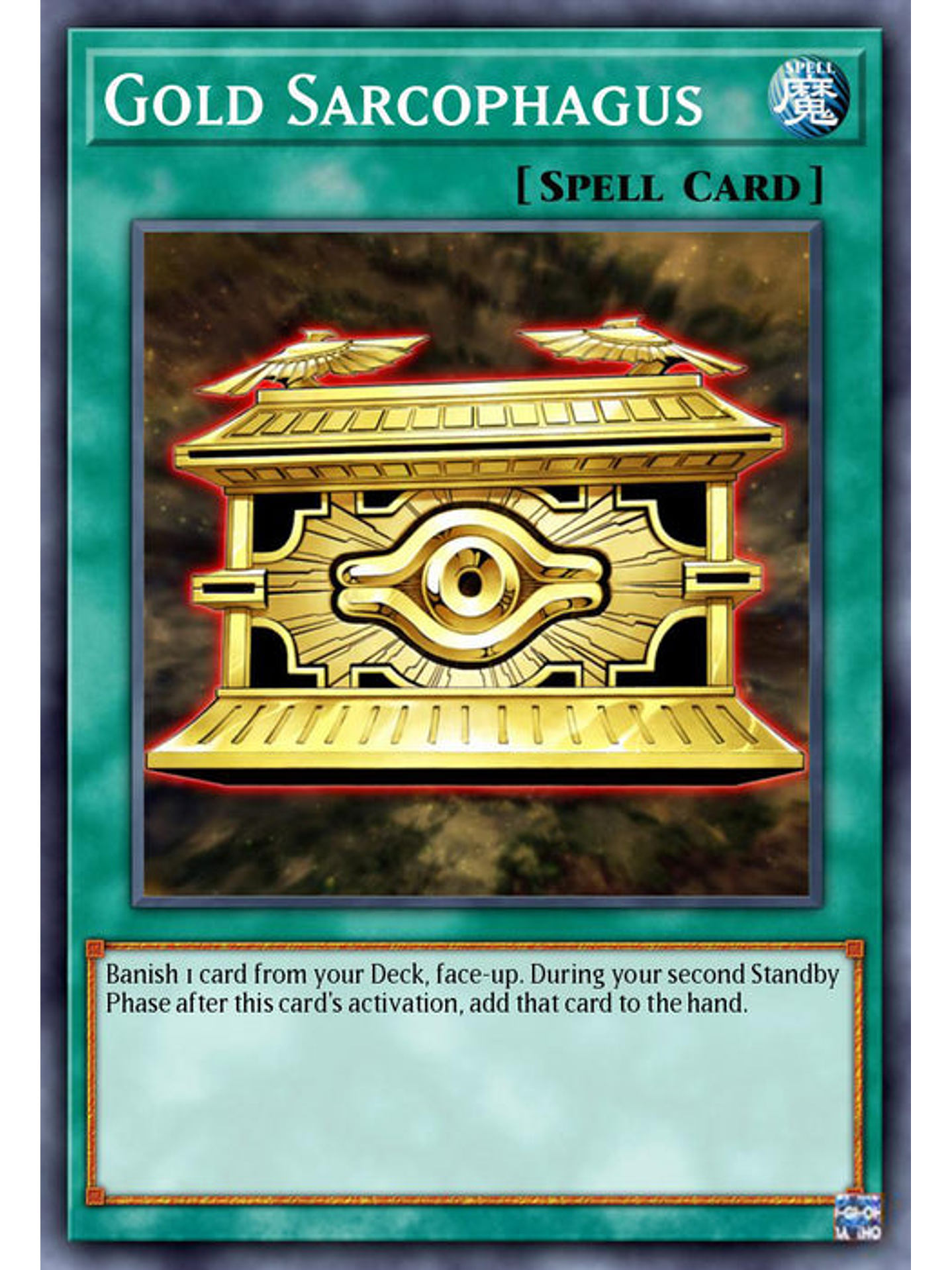 Gold Sarcophagus  - RA02-EN052 - Secret Rare 1st Edition 1
