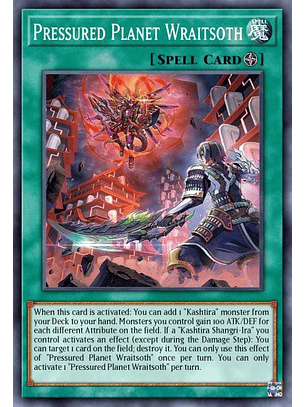 Pressured Planet Wraitsoth  - RA02-EN073 - Secret Rare 1st Edition