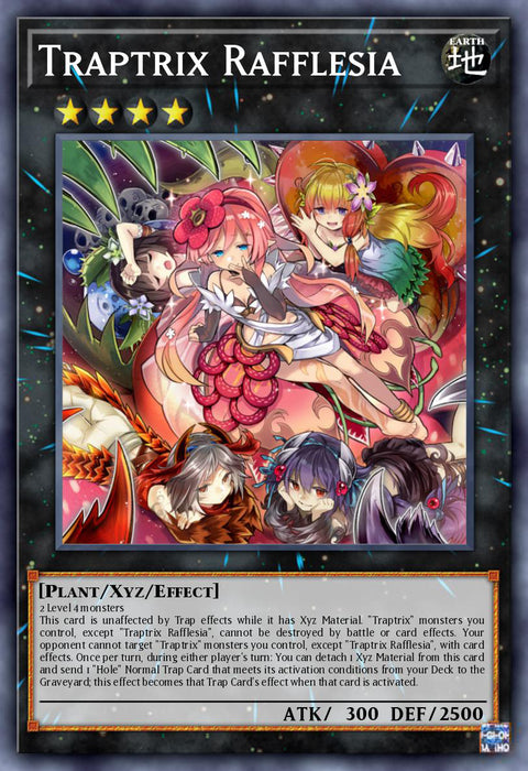 Traptrix Rafflesia  - RA02-EN034 - Platinum Secret Rare 1st Edition