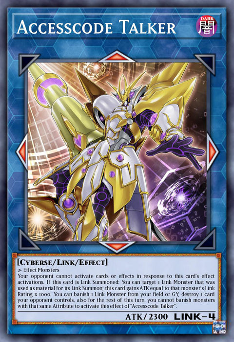 Accesscode Talker  - RA02-EN044 - Platinum Secret Rare 1st Edition