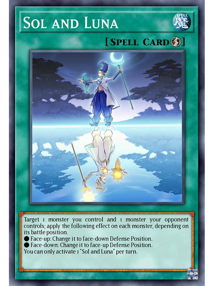 Sol and Luna  - RA02-EN068 - Platinum Secret Rare 1st Edition 1