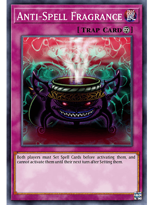 Anti-Spell Fragrance  - RA02-EN076 - Platinum Secret Rare 1st Edition