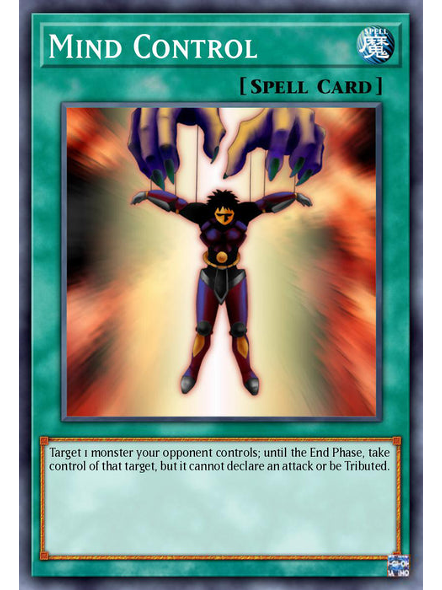 Mind Control  - RA02-EN046 - Quarter Century Secret Rare 1st Edition 1