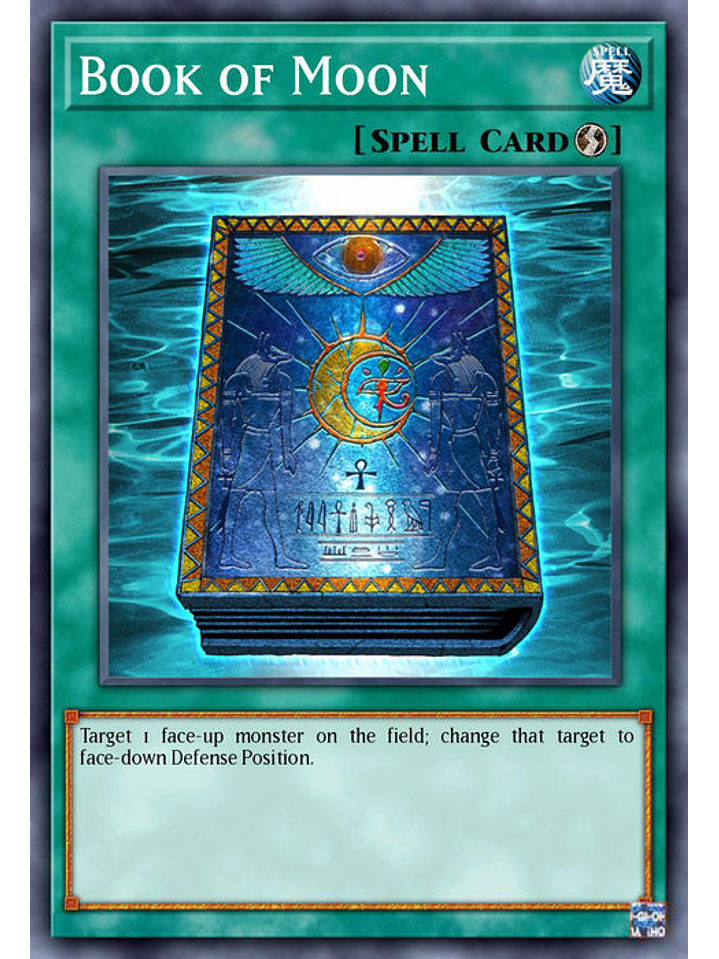 Book of Moon  - RA02-EN050 - Quarter Century Secret Rare 1st Edition 1