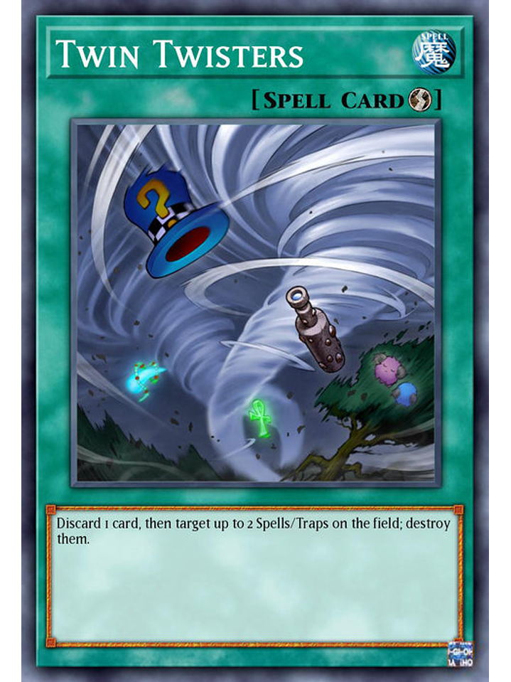 Twin Twisters  - RA02-EN060 - Quarter Century Secret Rare 1st Edition 1