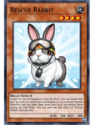 Rescue Rabbit  - RA02-EN008 - Ultimate Rare 1st Edition