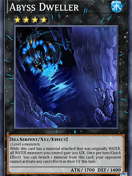 Abyss Dweller - RA02-EN033 - Ultimate Rare 1st Edition