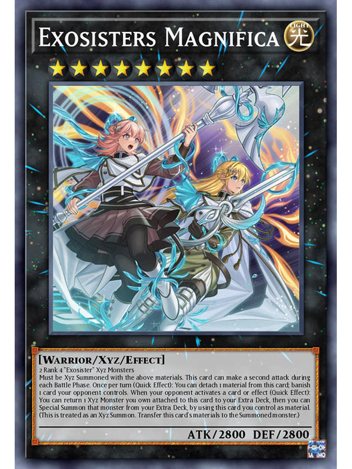 Exosisters Magnifica  - RA02-EN038 - Ultimate Rare 1st Edition 1