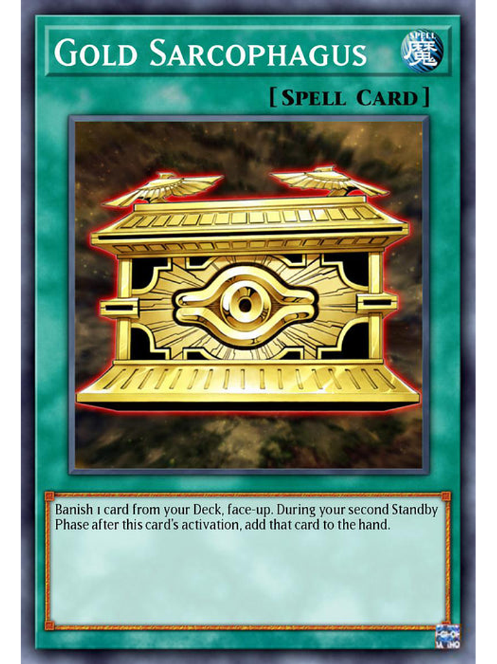 Gold Sarcophagus  - RA02-EN052 - Ultimate Rare 1st Edition 1