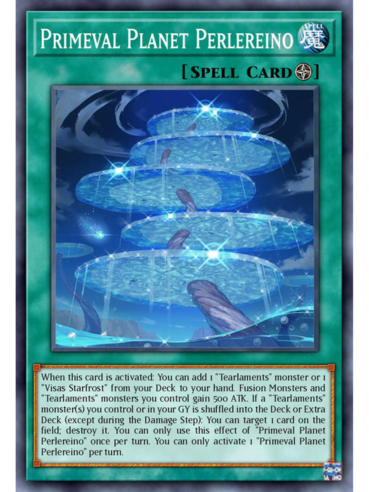 Primeval Planet Perlereino  - RA02-EN069 - Ultimate Rare 1st Edition 1