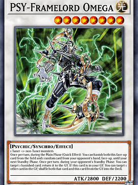 PSY-Framelord Omega - RA02-EN028 - Collector's Rare 1st Edition