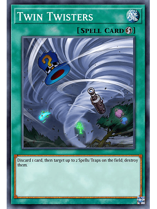 Twin Twisters  - RA02-EN060 - Collector's Rare 1st Edition