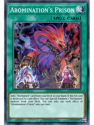 Abomination's Prison  - RA02-EN064 - Collector's Rare 1st Edition