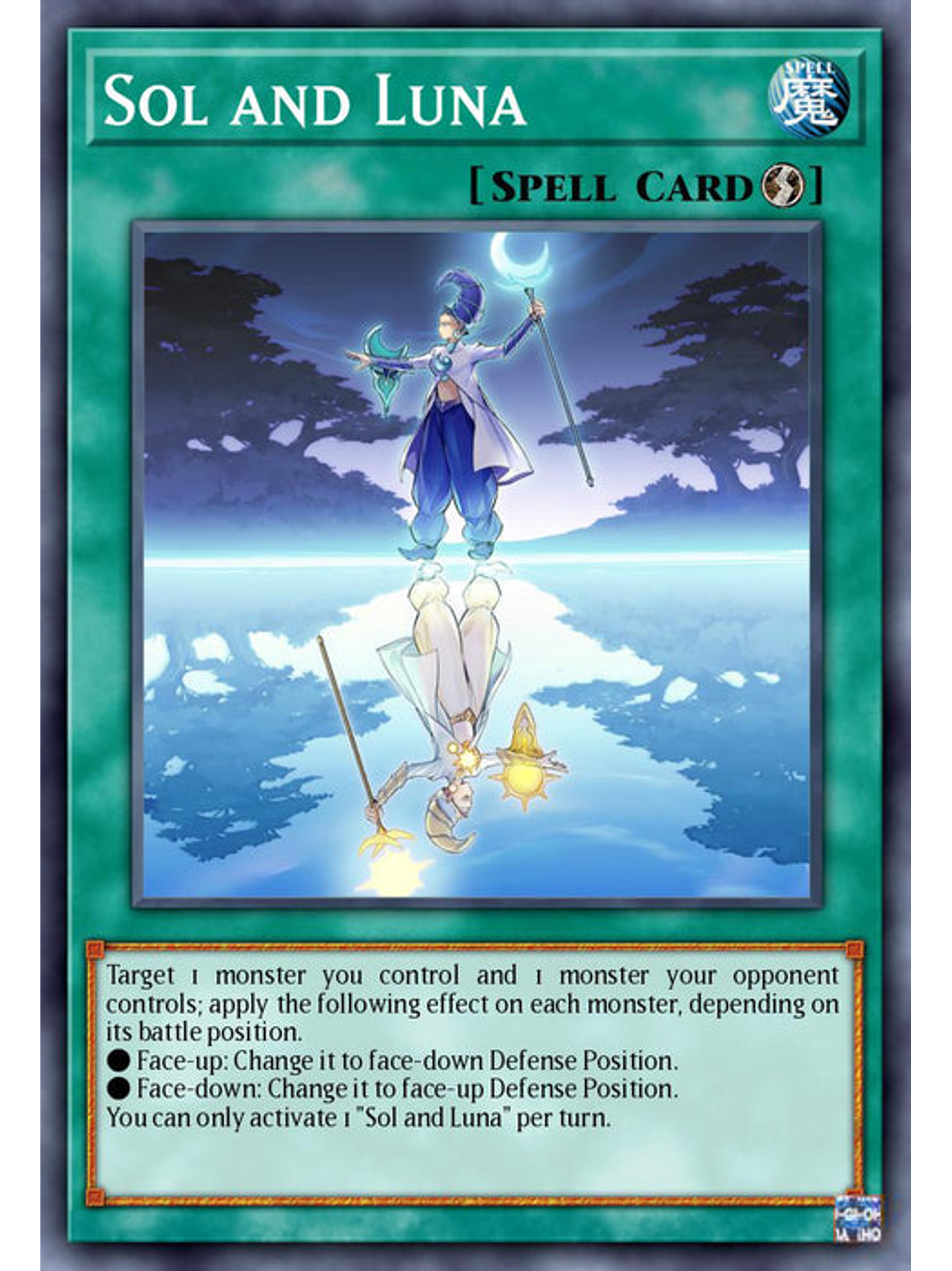 Sol and Luna  - RA02-EN068 - Collector's Rare 1st Edition 1