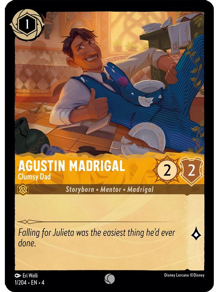 001/204 C Agustin Madrigal - Clumsy Dad 1