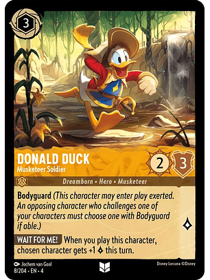 008/204 UC Donald Duck - Musketeer Soldier