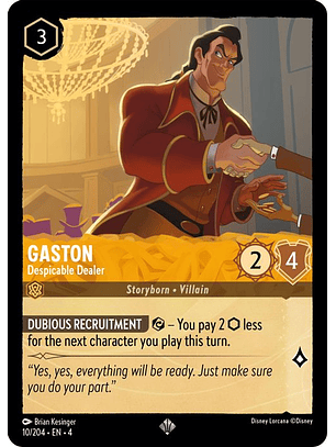 010/204 SR Gaston - Despicable Dealer