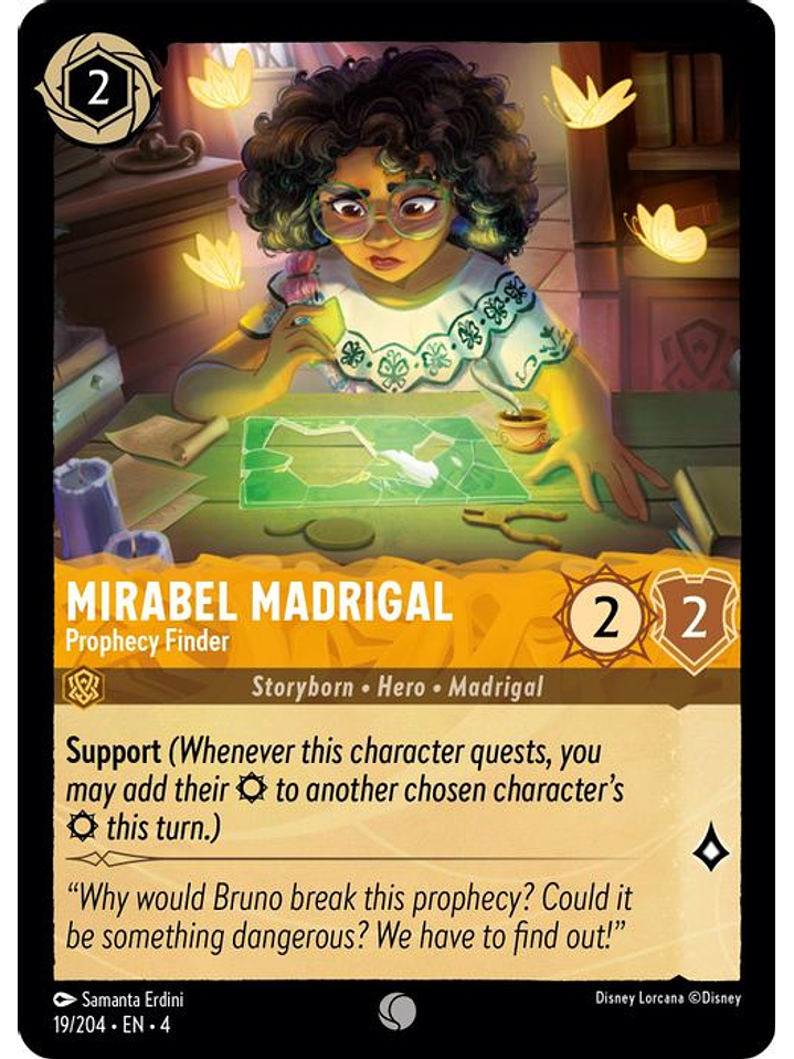 019/204 C Mirabel Madrigal - Prophecy Finder 1